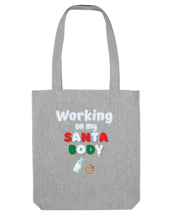 working on my santa body Heather Grey