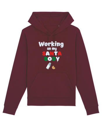 working on my santa body Burgundy