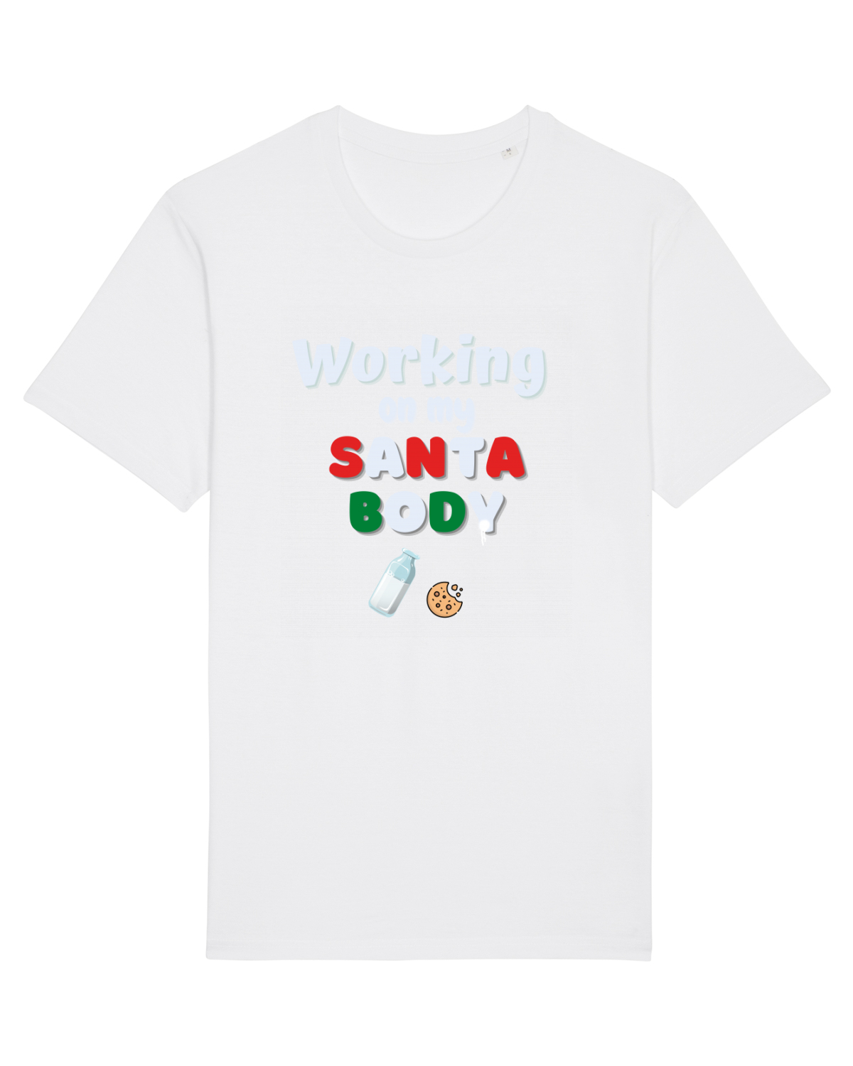 Tricou mânecă scurtă Unisex Rocker White