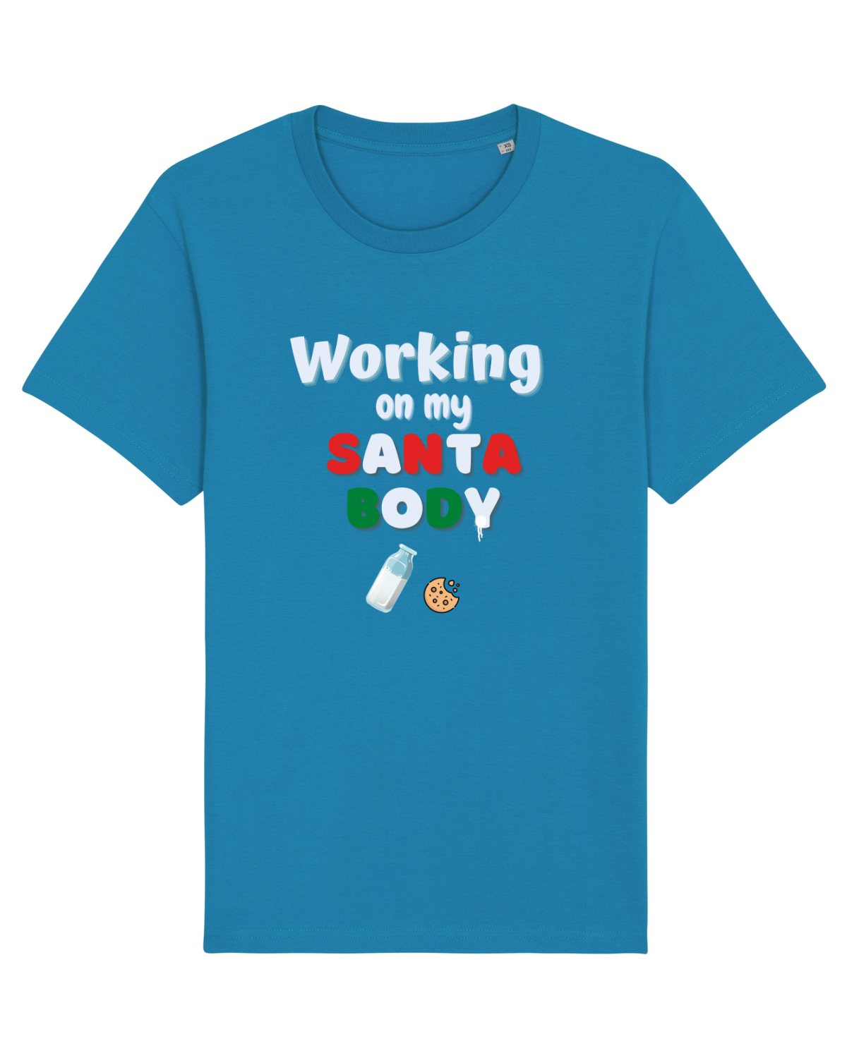Tricou mânecă scurtă Unisex Rocker Azur