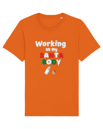 working on my santa body Bright Orange