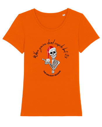 the holiday season Bright Orange