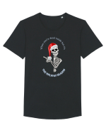 when you re dead inside but it s ... Tricou mânecă scurtă guler larg Bărbat Skater