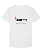 tinsell tits 2 Tricou mânecă scurtă guler larg Bărbat Skater