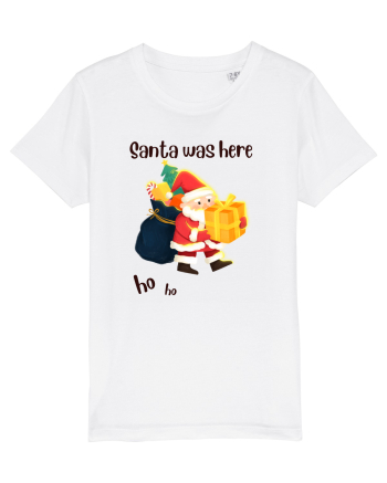 santa was here White