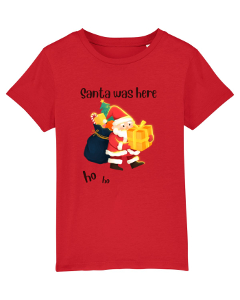santa was here Red