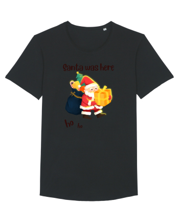 santa was here Black