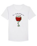 dear santa just bring wine Tricou mânecă scurtă guler larg Bărbat Skater