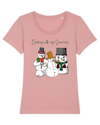 chilling with my snowmies Canyon Pink