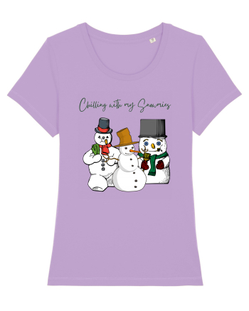 chilling with my snowmies Lavender Dawn