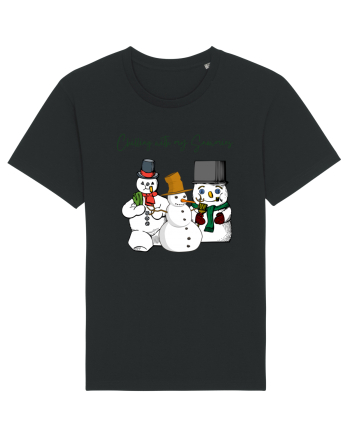 chilling with my snowmies Black
