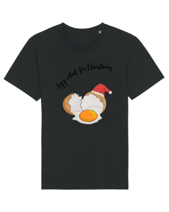 egg cited for christmas Black
