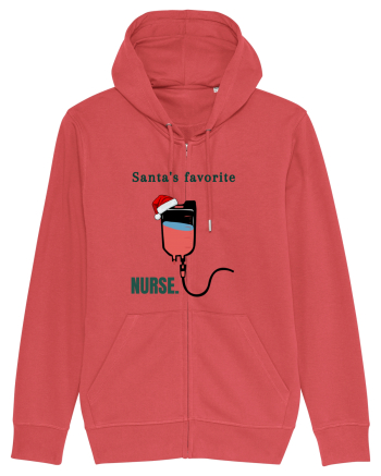 santa s favorite nurse Carmine Red