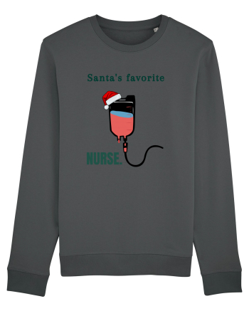 santa s favorite nurse Anthracite