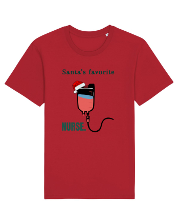 santa s favorite nurse Red
