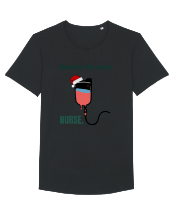 santa s favorite nurse Black