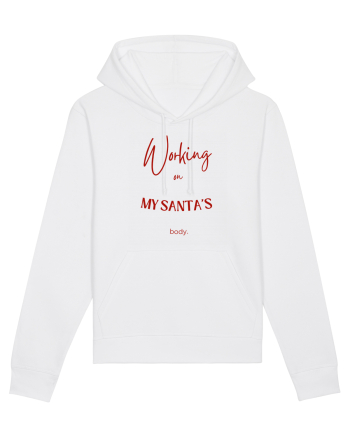 working on my santa s body White