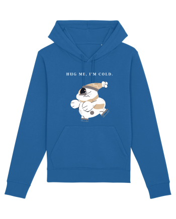 hug me i m cold Royal Blue