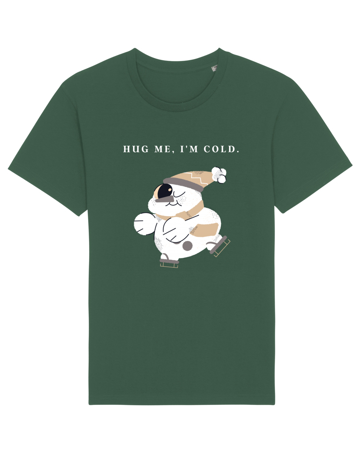 Tricou mânecă scurtă Unisex Rocker Bottle Green