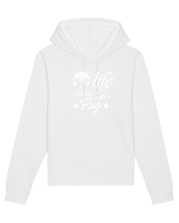 Pug life White