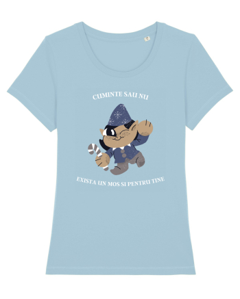cuminte sau nu... exista un mos si pentru tine Sky Blue