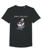 what the elf? Tricou mânecă scurtă guler larg Bărbat Skater