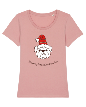 this is my happy christmas face Canyon Pink