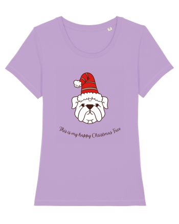 this is my happy christmas face Lavender Dawn