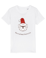 this is my happy christmas face Tricou mânecă scurtă  Copii Mini Creator