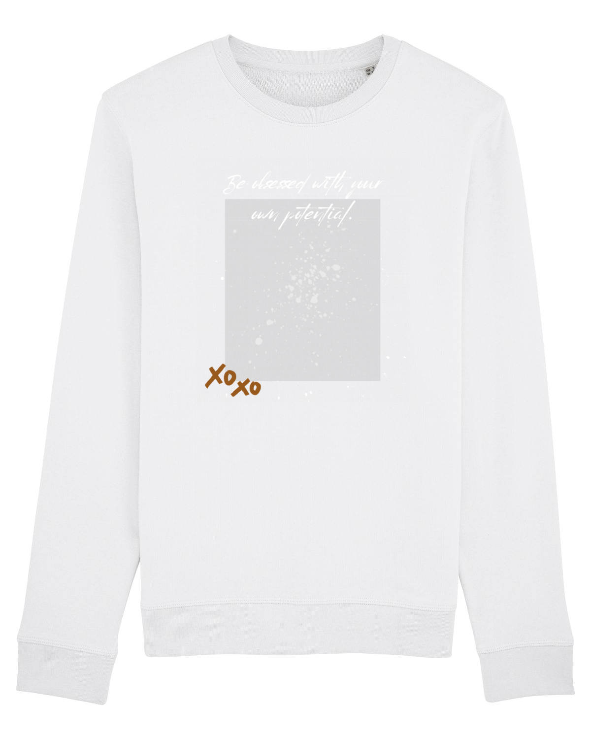 Bluză mânecă lungă Unisex Rise White