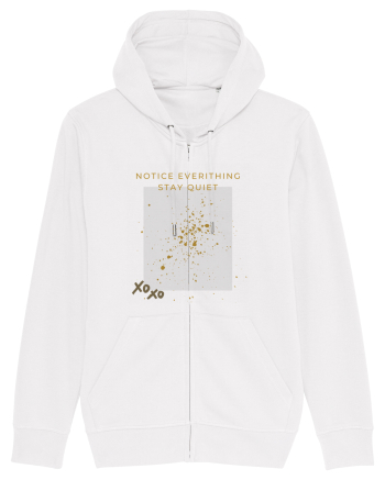 notice evrithing stay quiet White
