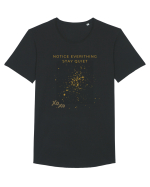 notice evrithing stay quiet Tricou mânecă scurtă guler larg Bărbat Skater