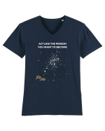 act like... Tricou mânecă scurtă guler V Bărbat Presenter