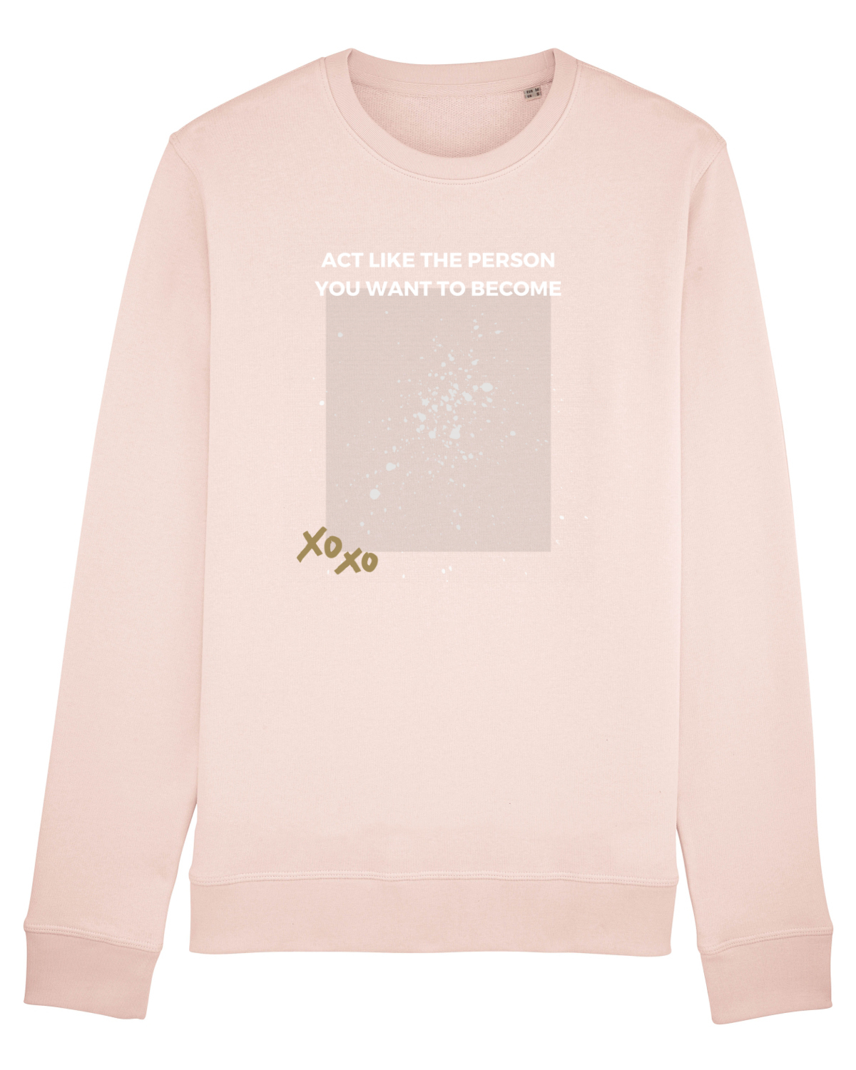 Bluză mânecă lungă Unisex Rise Candy Pink