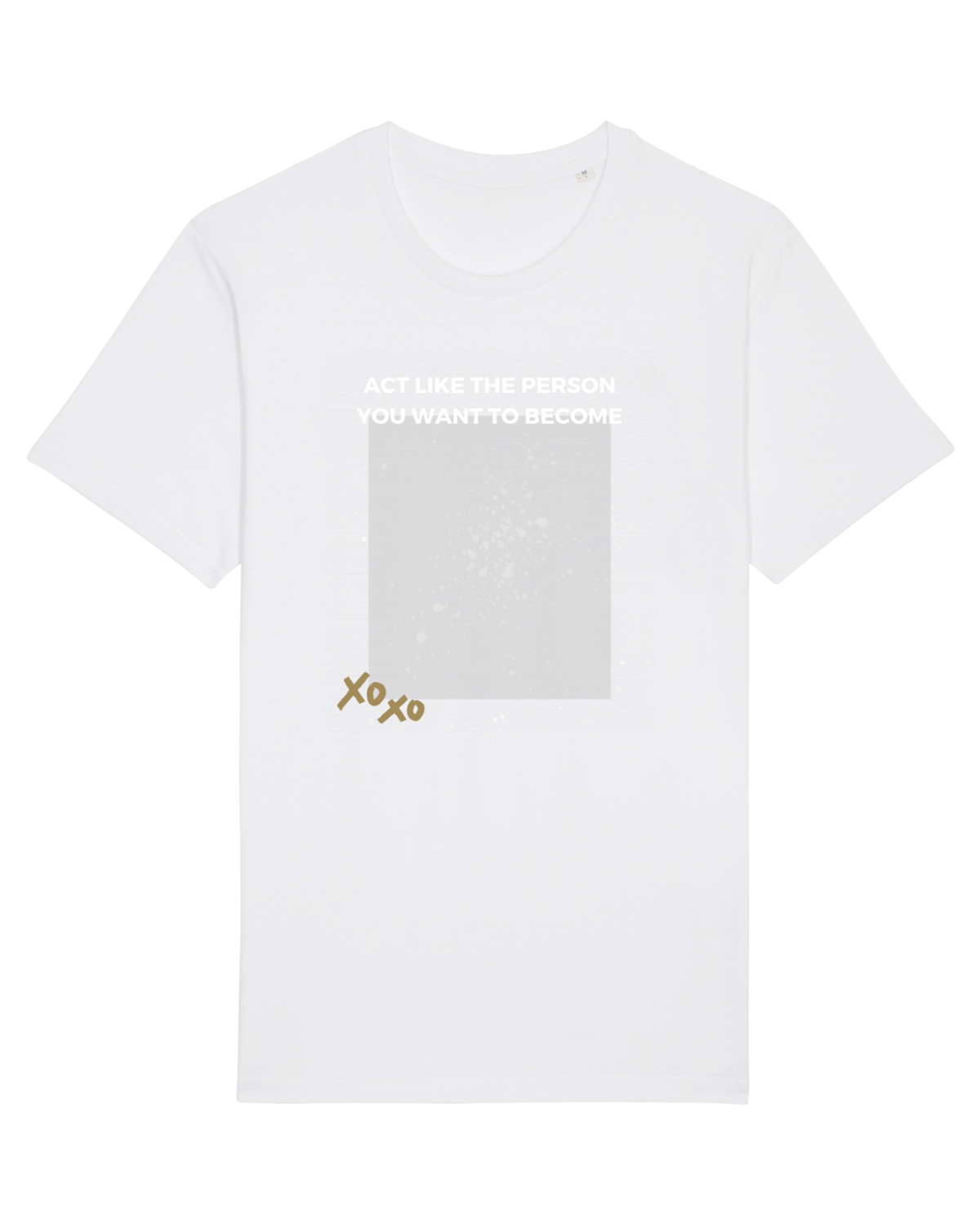 Tricou mânecă scurtă Unisex Rocker White