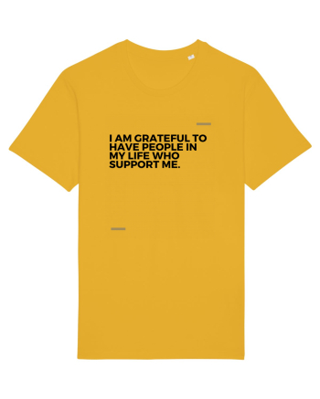 i am grateful to have people in my life who support me Spectra Yellow