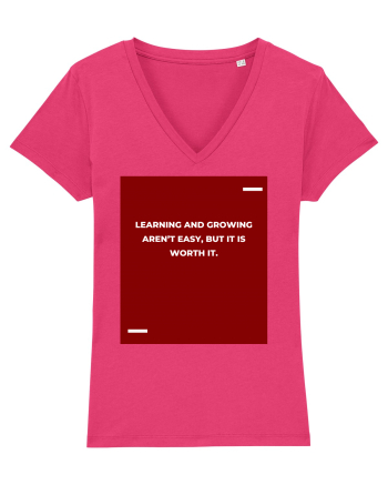Learning and growing aren’t easy, but it is worth it. Raspberry