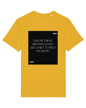 I know these circumstances are a gift to help me grow. Spectra Yellow