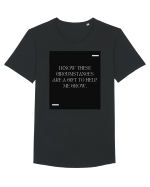 I know these circumstances are a gift to help me grow. Tricou mânecă scurtă guler larg Bărbat Skater