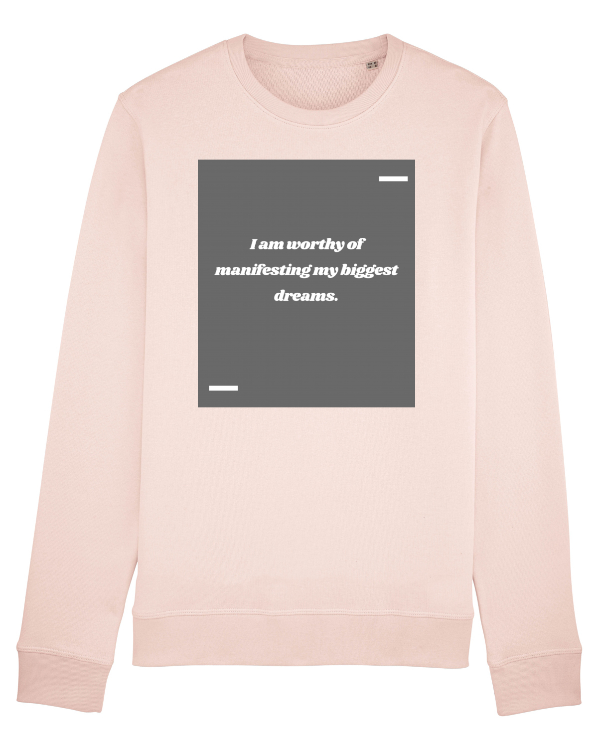 Bluză mânecă lungă Unisex Rise Candy Pink