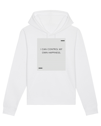 I can control my own happiness. White