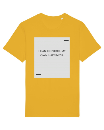 I can control my own happiness. Spectra Yellow