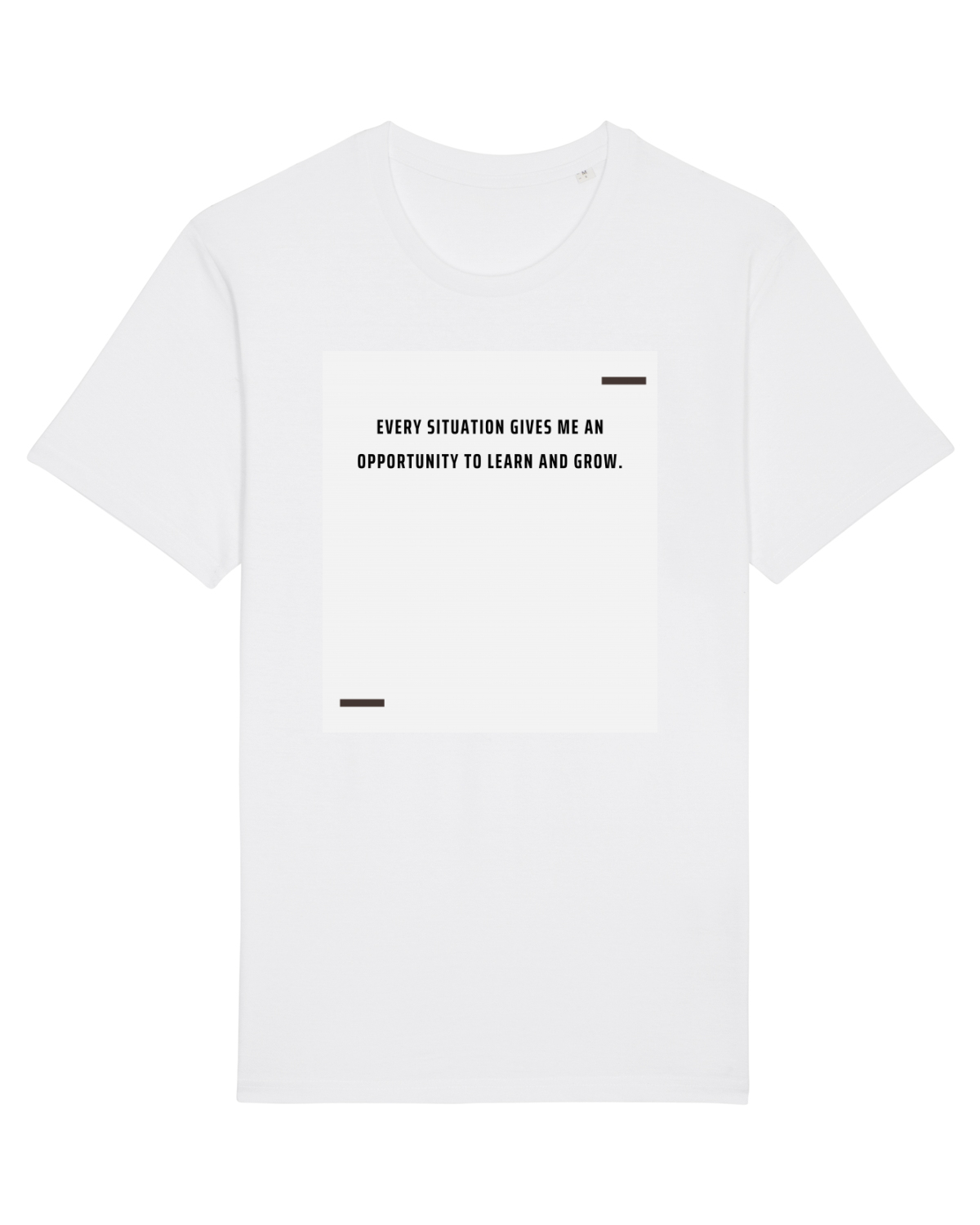 Tricou mânecă scurtă Unisex Rocker White