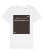 I am in control of my life and I choose to let go of negative beliefs. Tricou mânecă scurtă  Copii Mini Creator