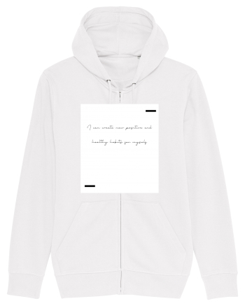 I can create new positive and healthy habits for myself. White