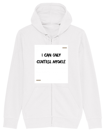 I can only control myself. White