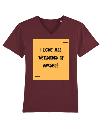 I love all versions of myself. Burgundy