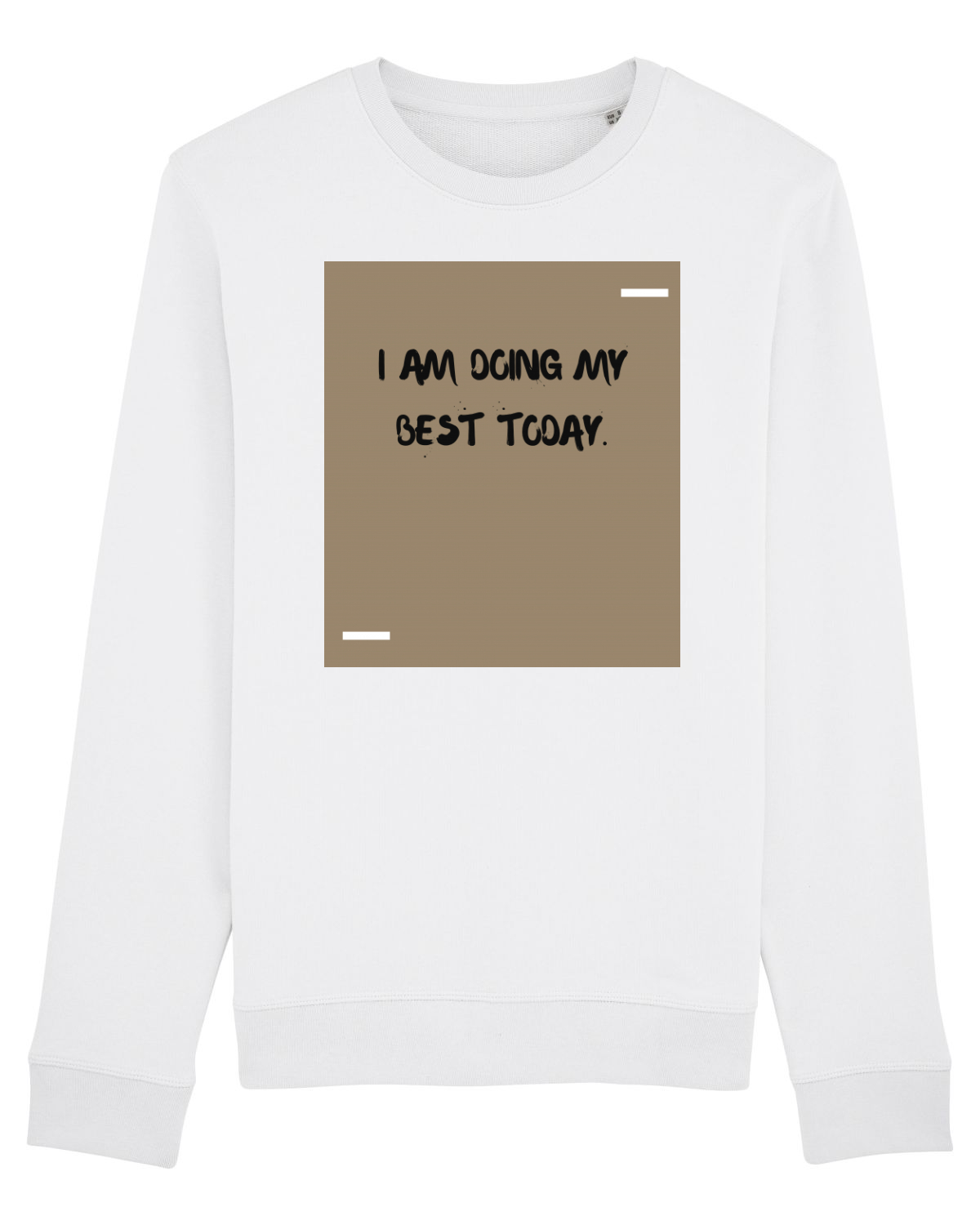 Bluză mânecă lungă Unisex Rise White