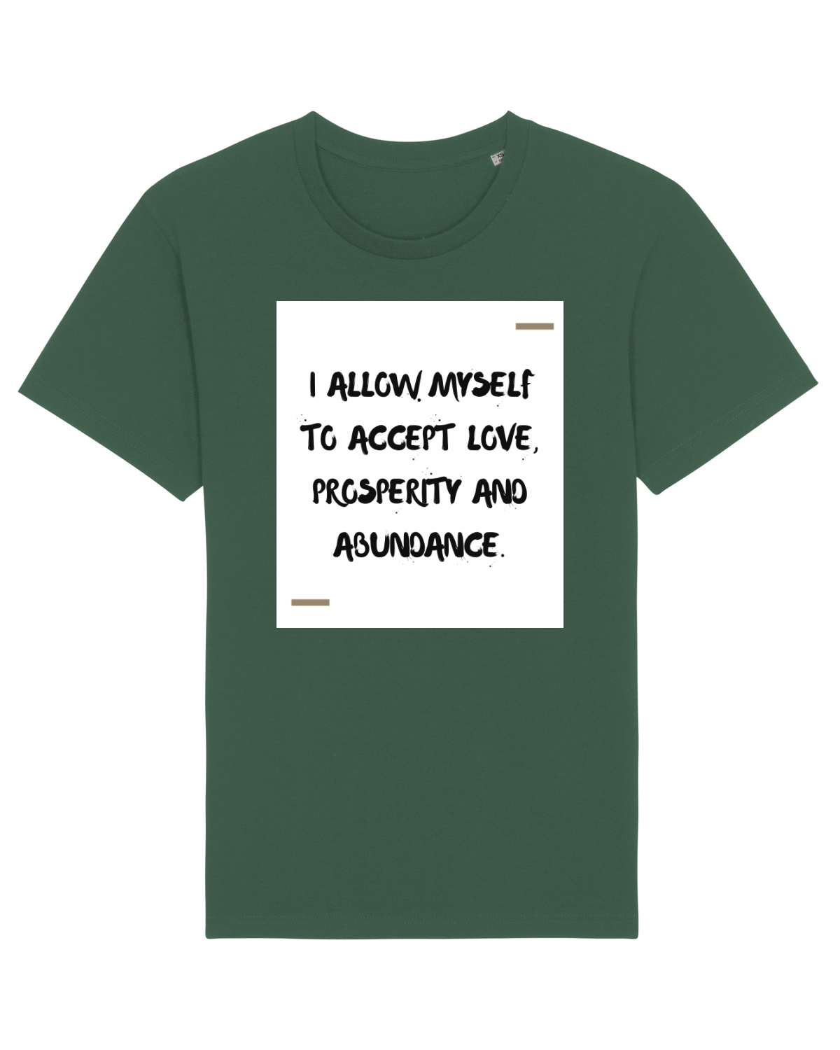Tricou mânecă scurtă Unisex Rocker Bottle Green