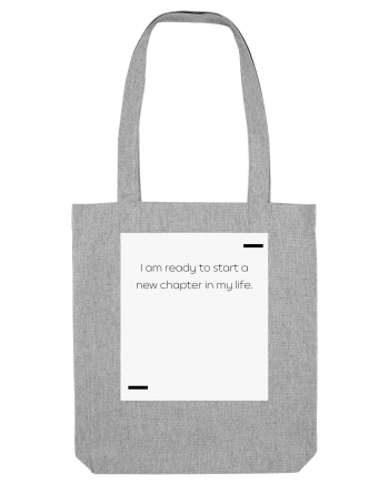 I am ready to start a new chapter in my life. Heather Grey
